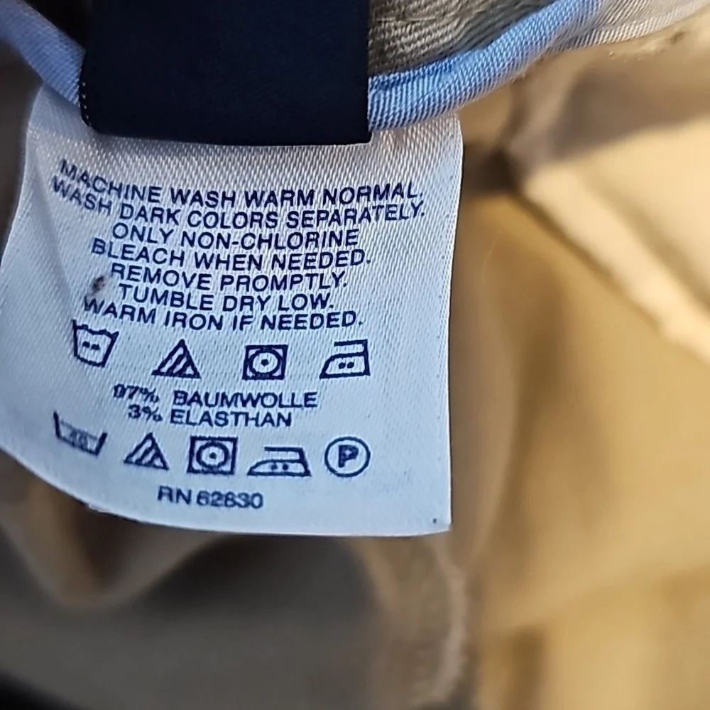 3/$25 Lands' End Size 12 Fit 1 Kahaki Pants